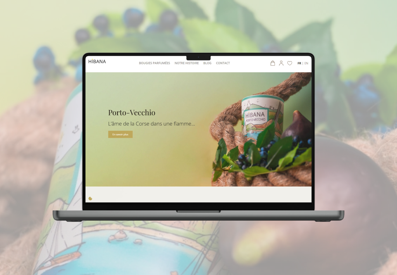 Création site e-commerce Marseille pour Hibana