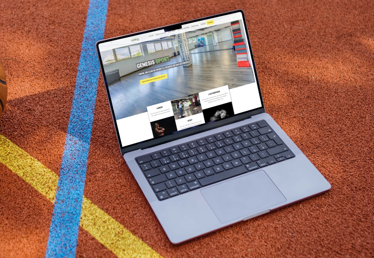 Création site internet Marseille pour Genesis Sport