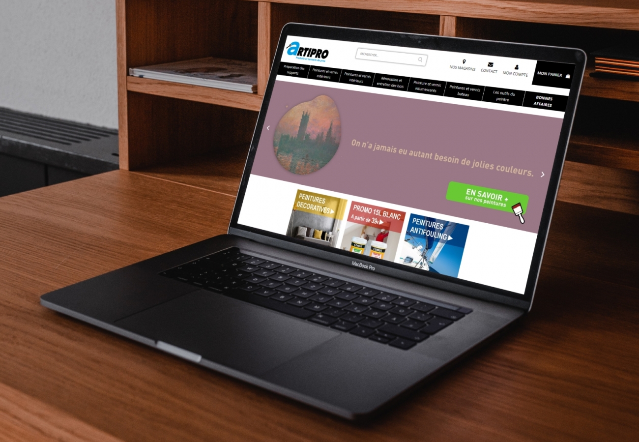 Création site e-commerce Marseille pour Artipro