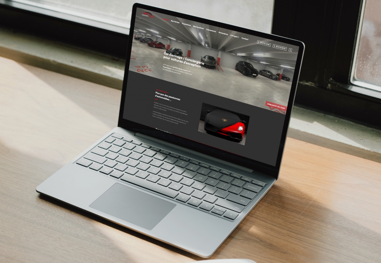 Création site internet Marseille pour Roadster & Supercar