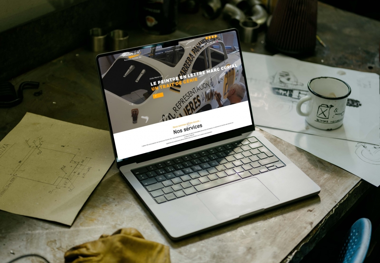 Création site e-commerce Marseille pour Atelier 540