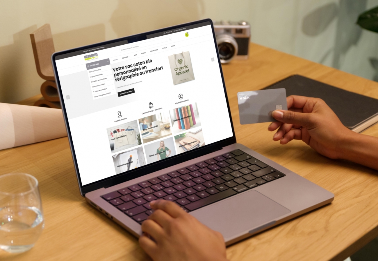 Création site e-commerce Marseille pour Comm'il faut