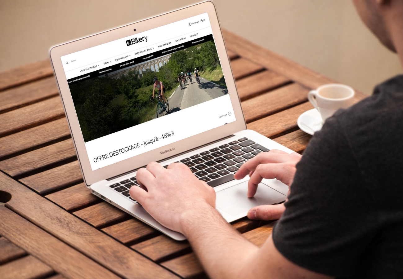 Création site e-commerce Marseille pour Bikery