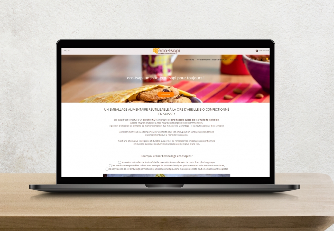 Création site e-commerce Marseille pour Eco-Tsapi