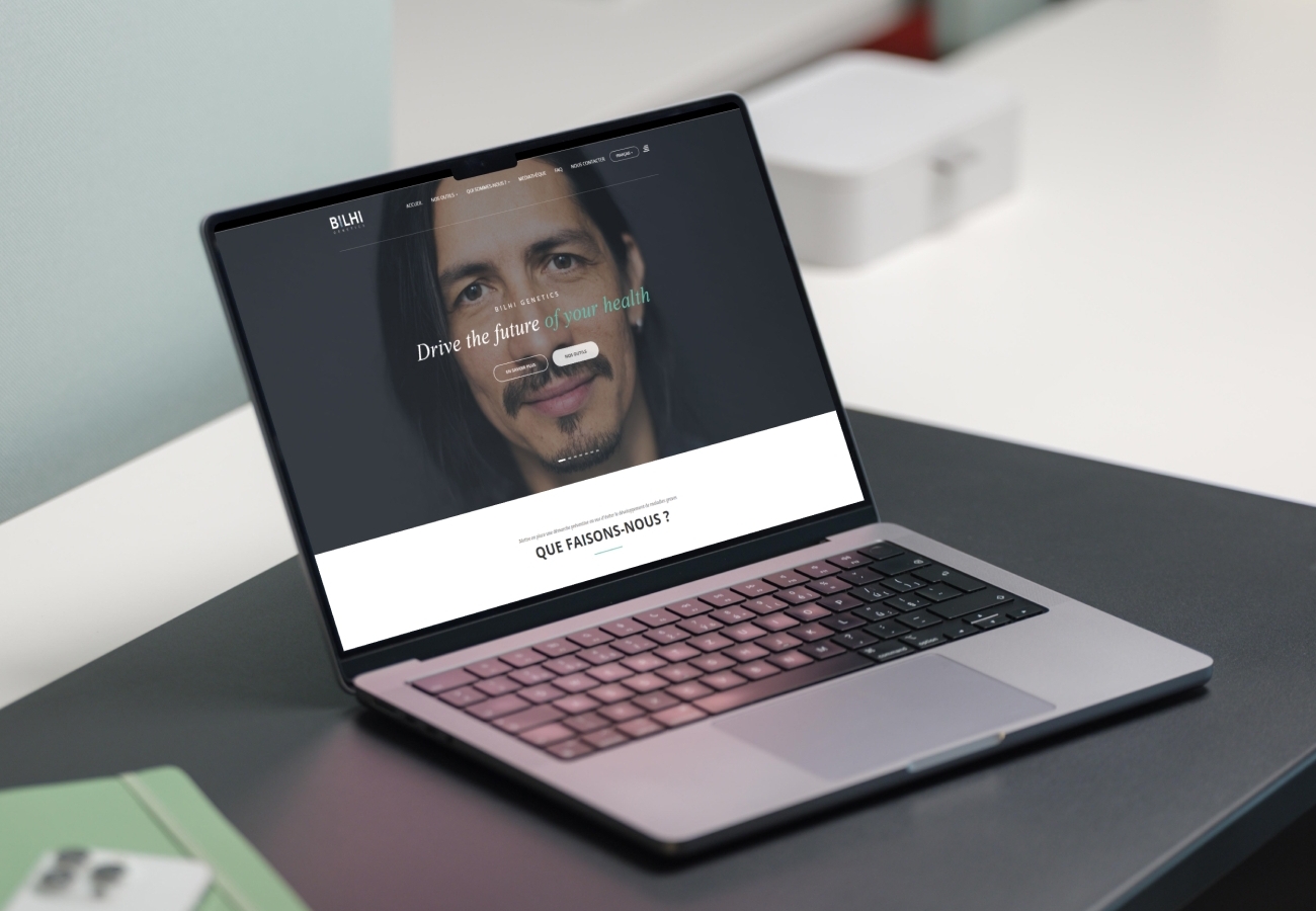 Création site internet Marseille pour Bilhi Genetics