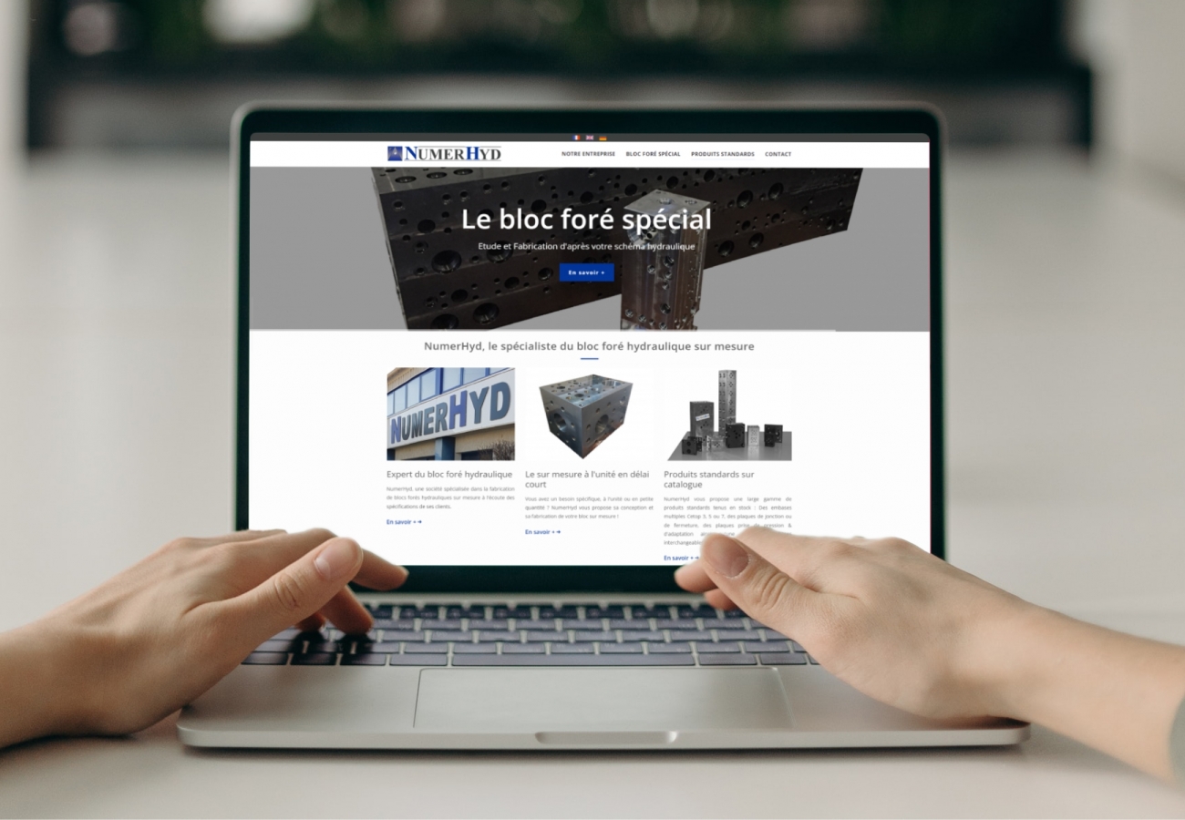 Création site internet Marseille pour Numerhyd