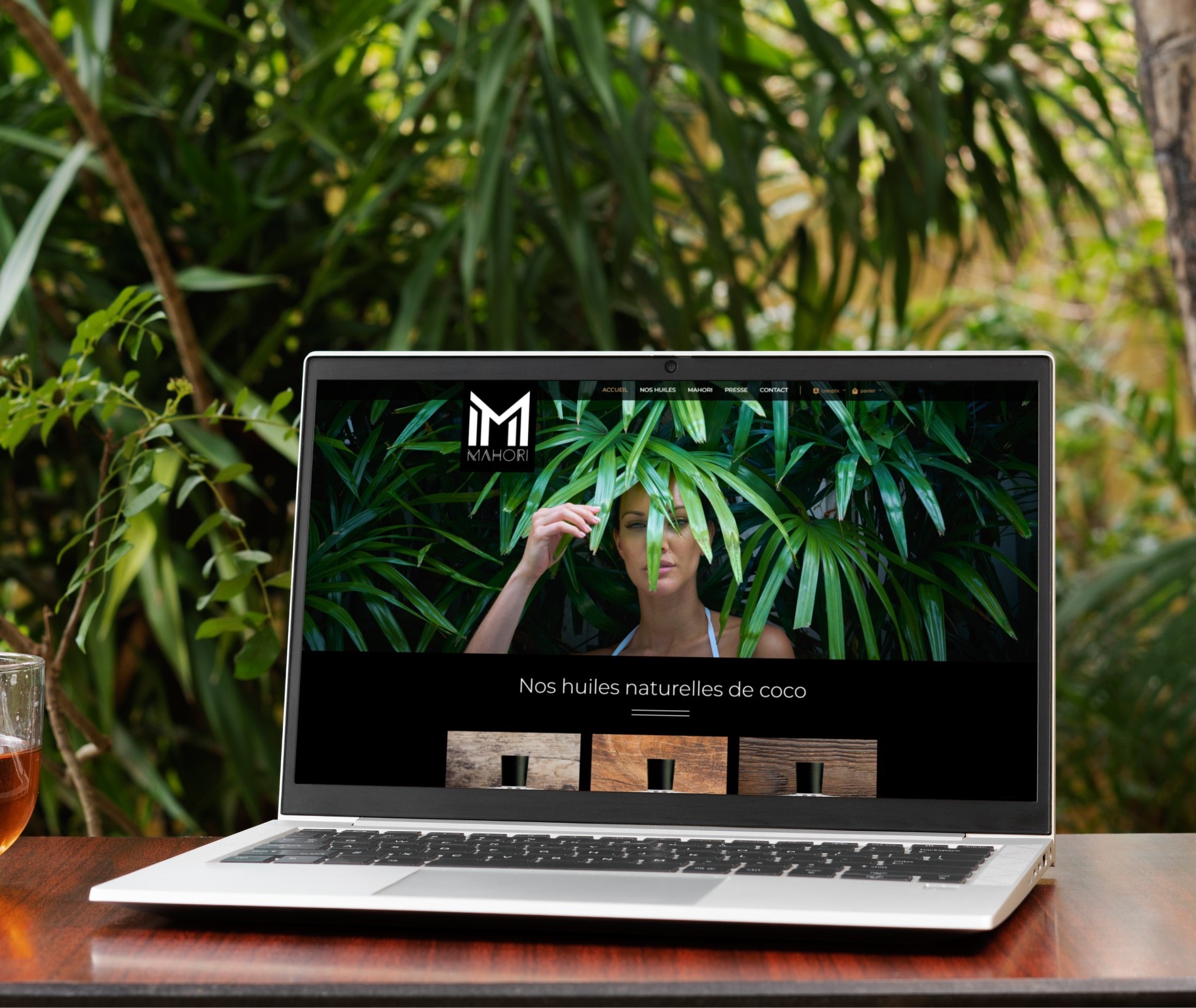 Un site e-commerce élégant et fonctionnel Création site e-commerce Marseille pour Mahori