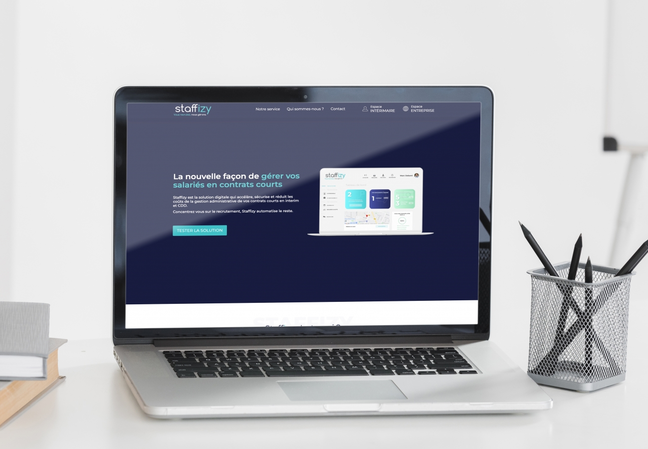 Création site internet Marseille pour Staffizy, Agence web Marseille Wagaia