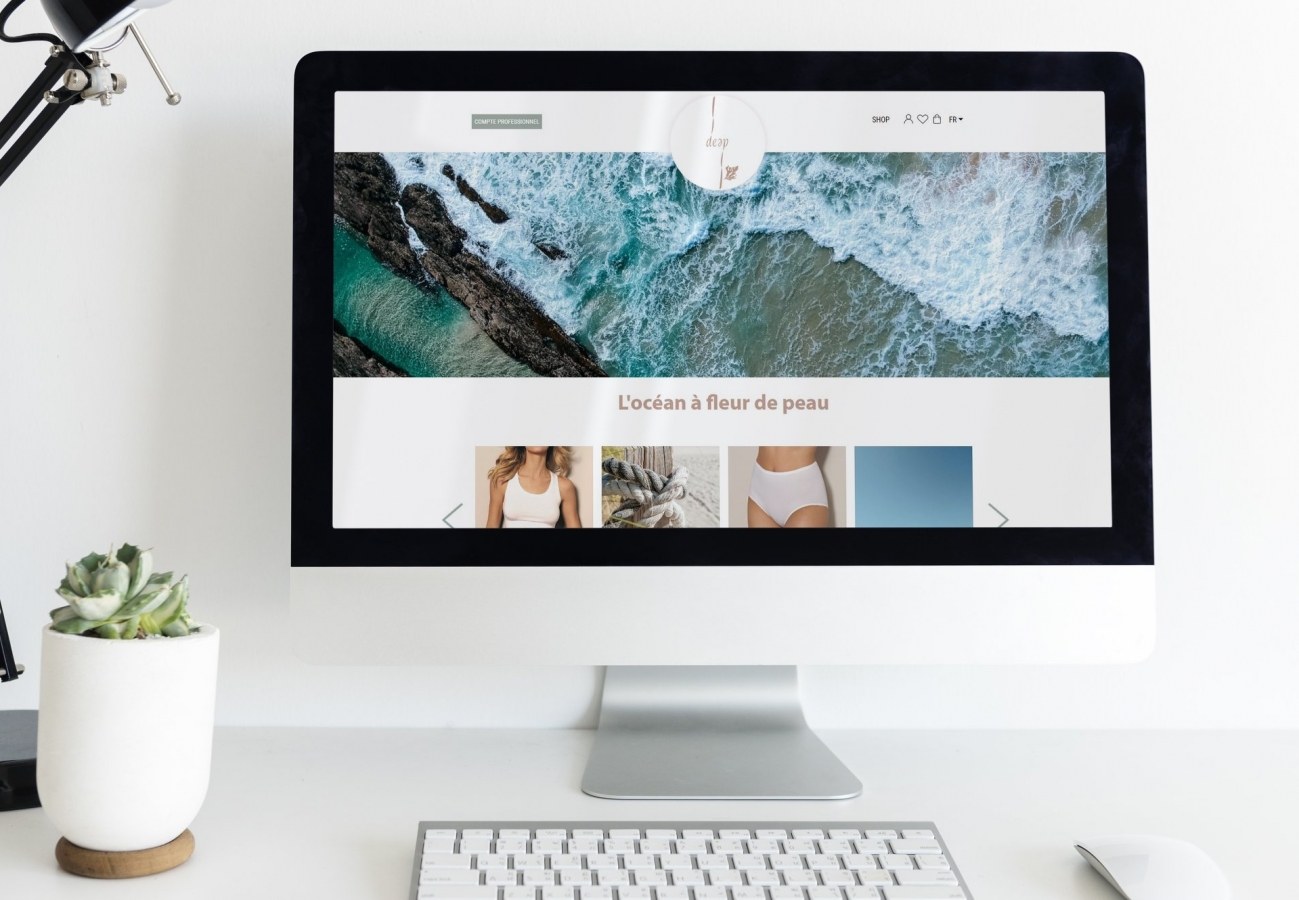 Création site e-commerce Marseille pour Deap