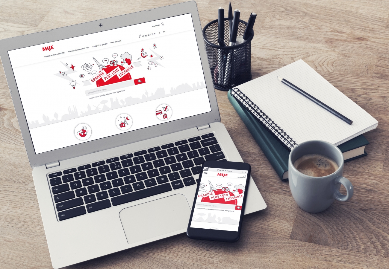 Création application web pour MIJE à Marseille