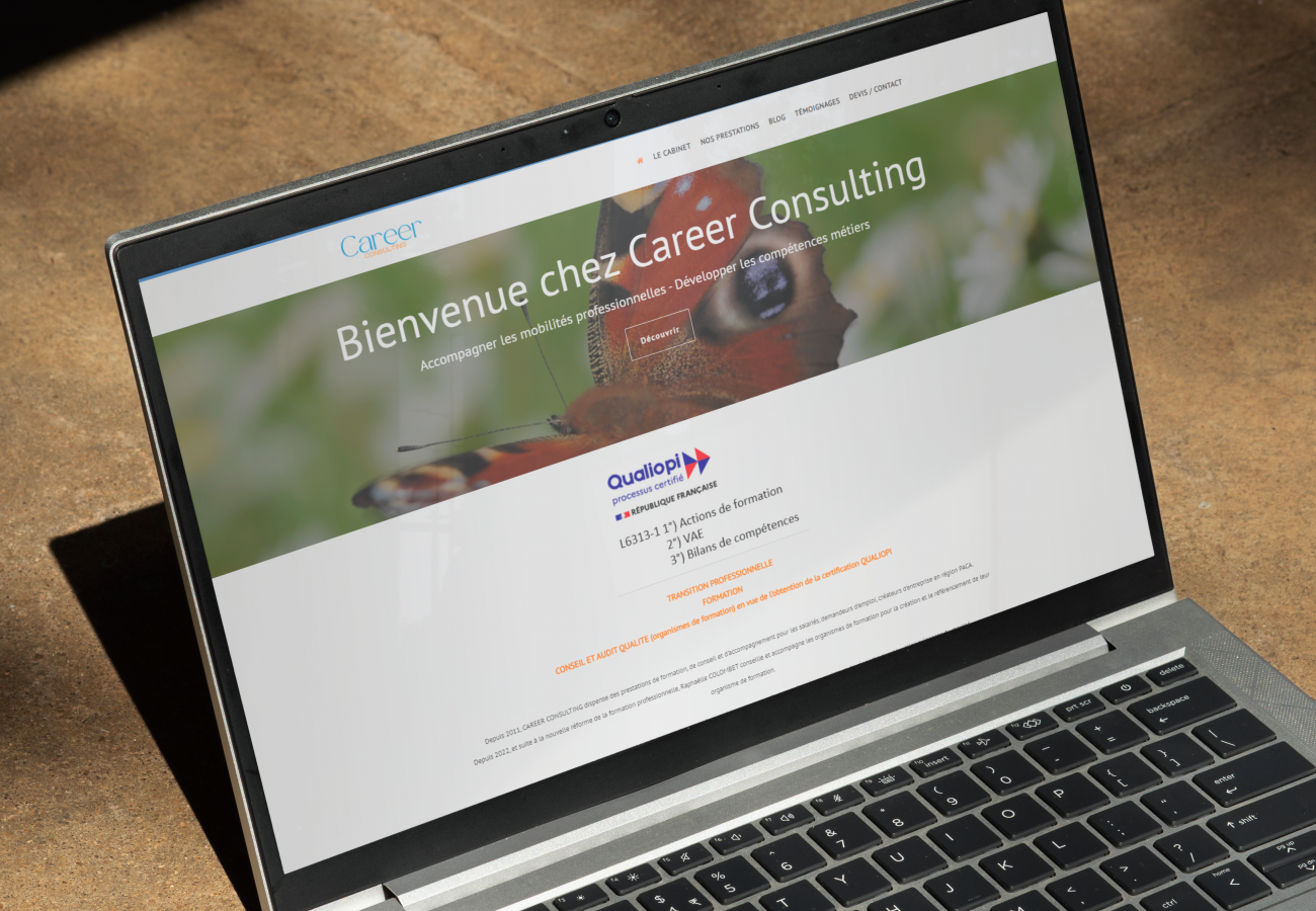 Création site internet Marseille pour Career Consulting