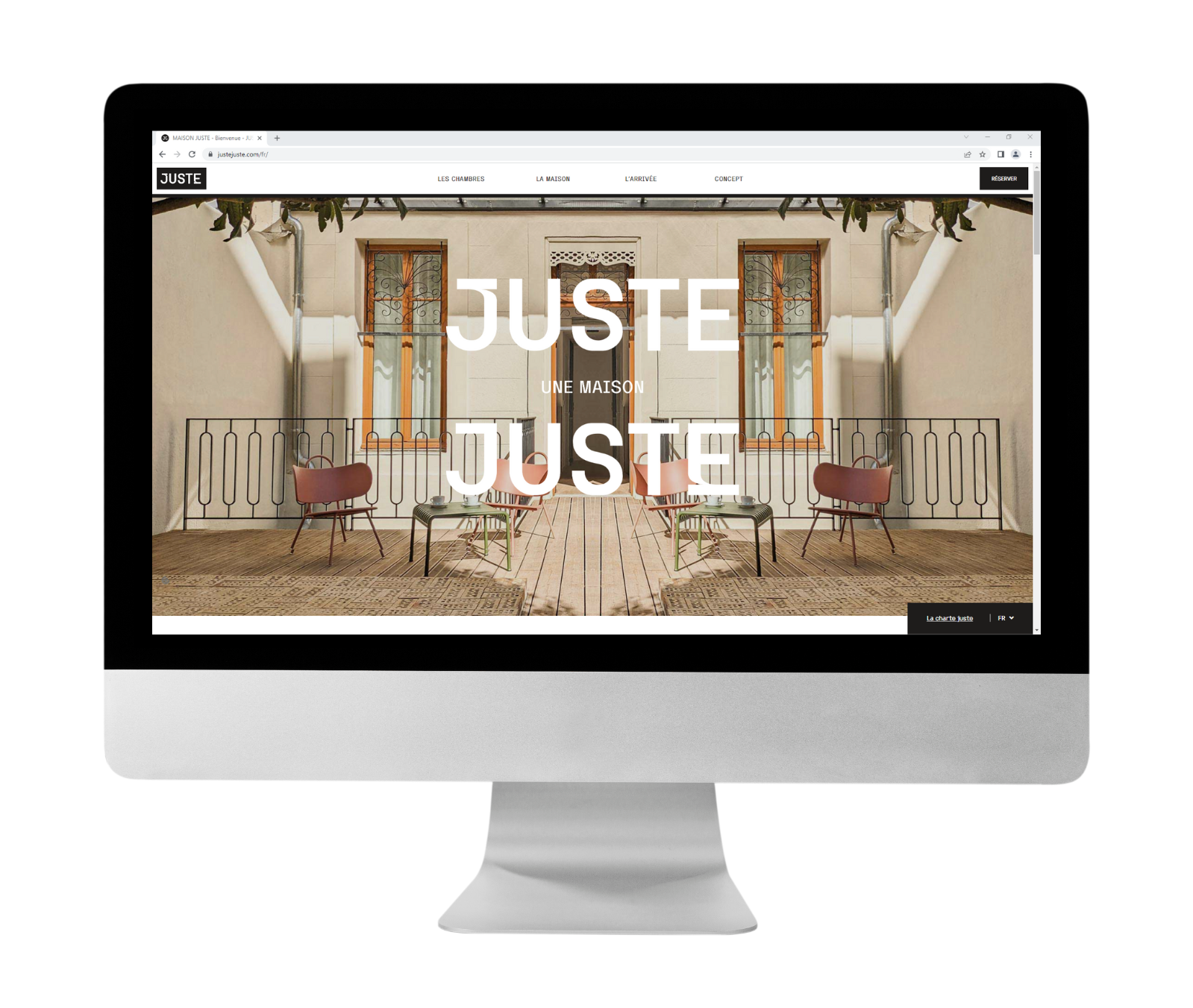 Maison Juste Création site internet Marseille pour Studio 13 grammes