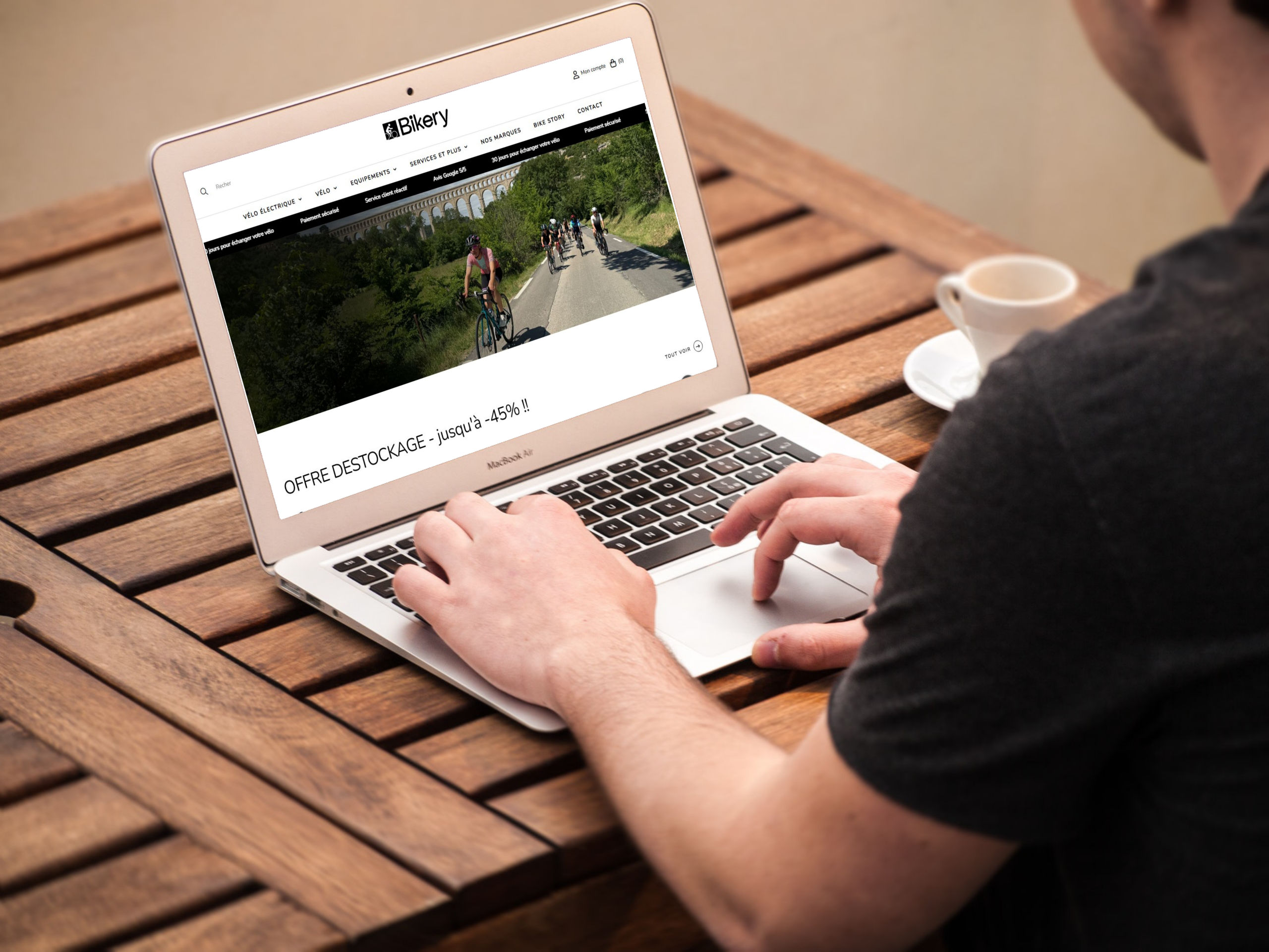 Refonte du site Bikery Création site e-commerce Marseille pour Bikery