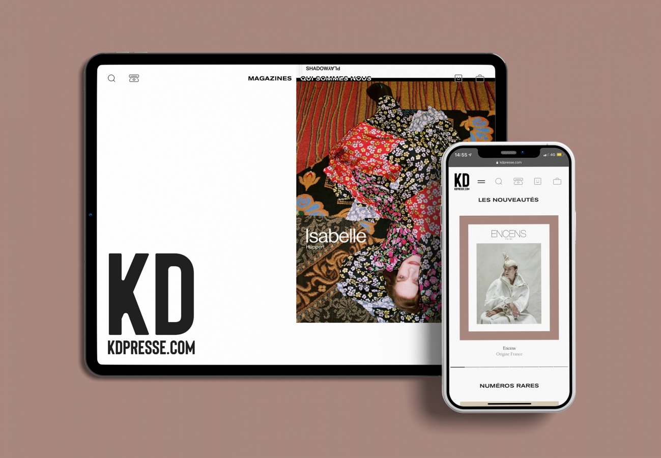 Création site e-commerce pour KD Presse à Marseille